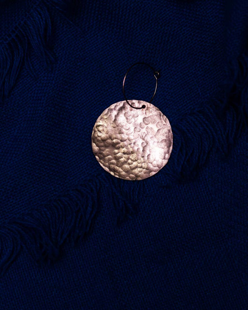 Earring "Moon" – Copper - Image 8