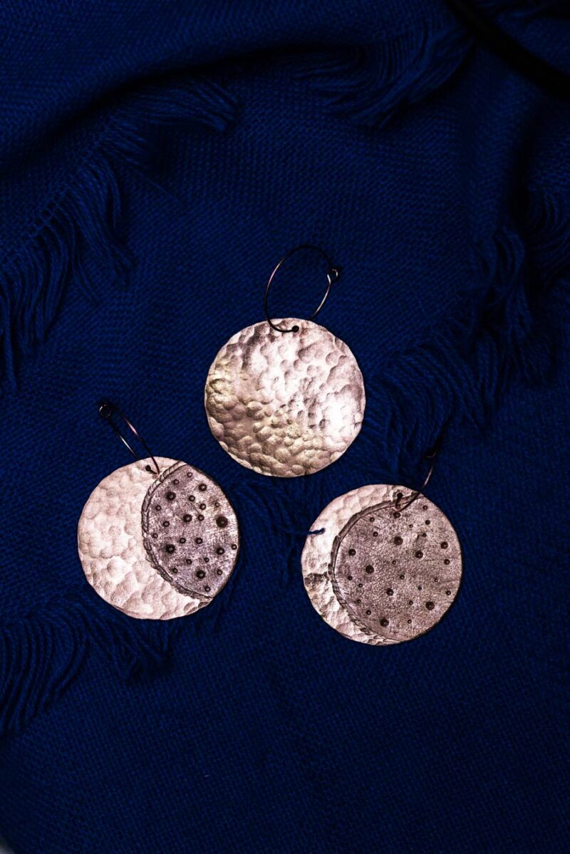 Earring "Moon" – Copper - Image 4