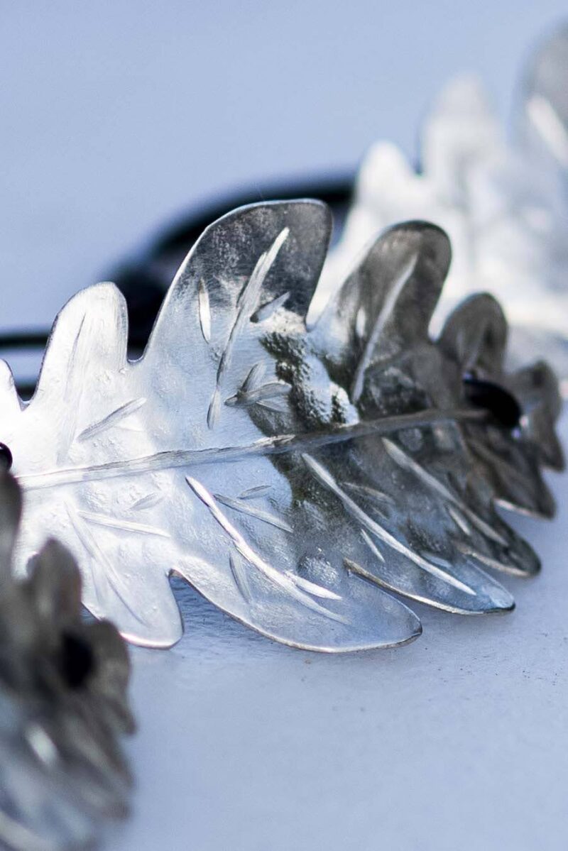 Oak Leaf Bracelet "Bergek" 925 Silver - Image 5
