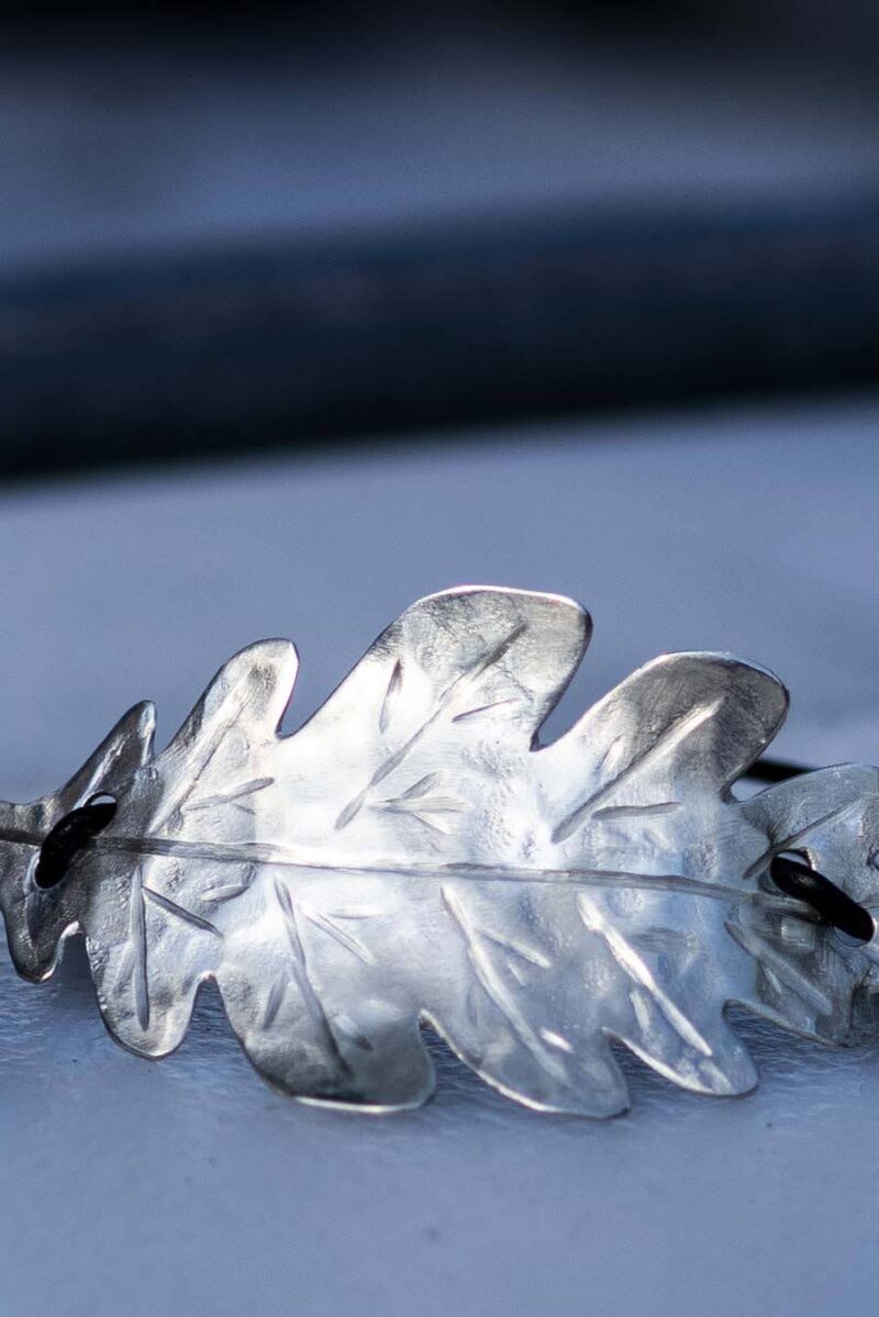 Oak Leaf Bracelet "Bergek" 925 Silver - Image 4