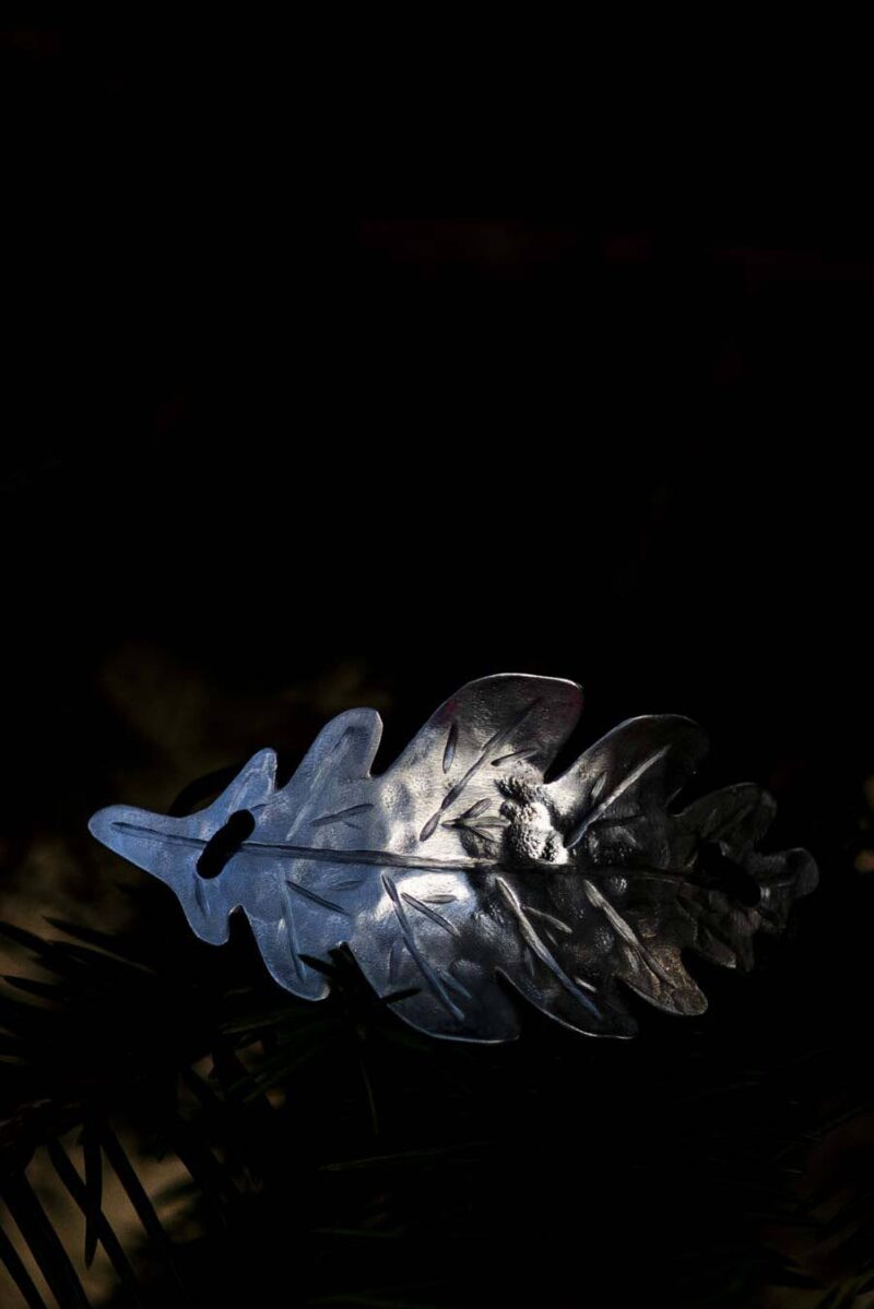 Oak Leaf Bracelet "Bergek" 925 Silver - Image 10