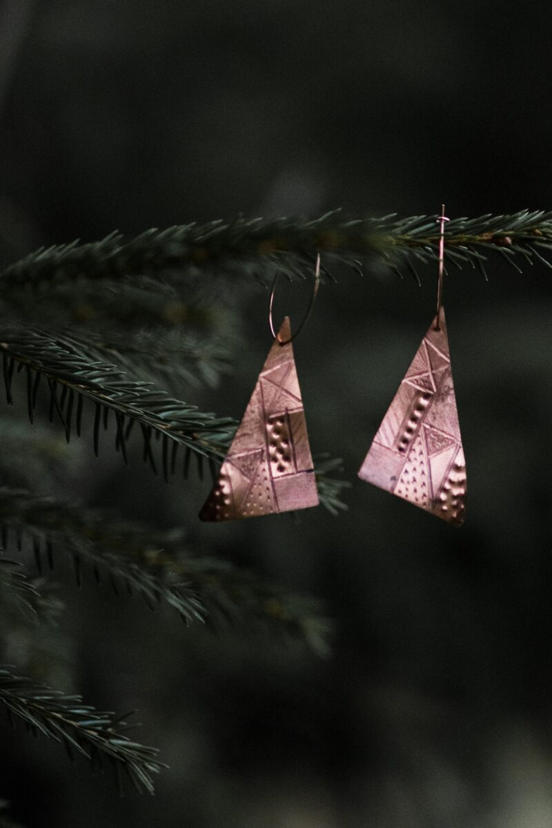 Earrings "Gräns"/"Border" Copper - Image 6