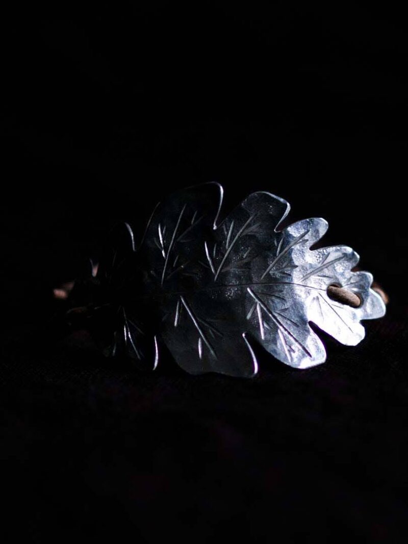 Oak Leaf Bracelet "Bergek" 925 Silver - Image 8