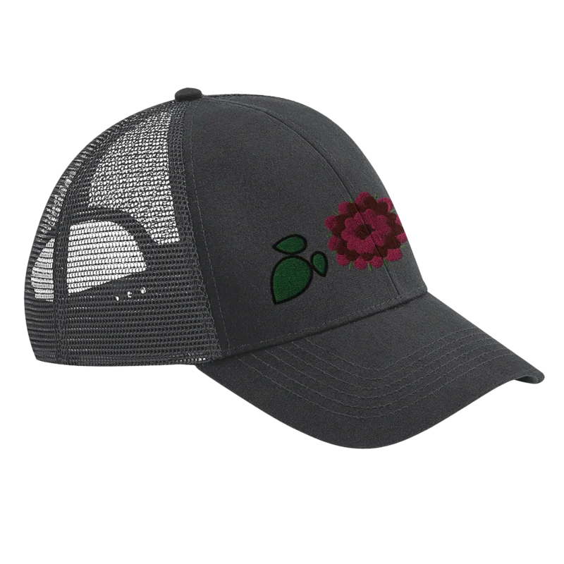 Organic Cotton Trucker Hat "Vildhallon"/"Wild Rasperry" - Image 6