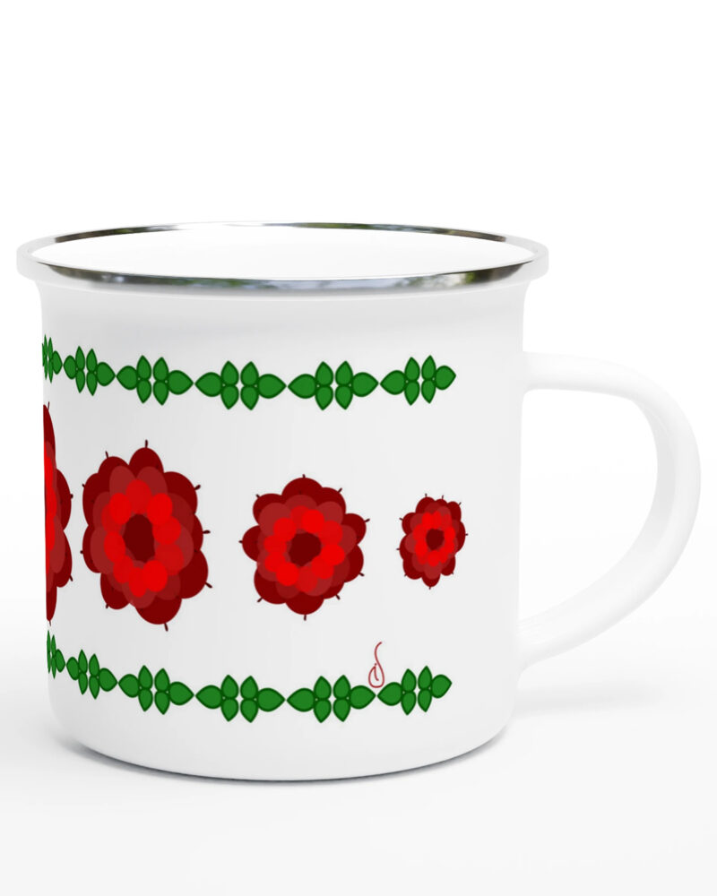 Enamel Mug “Åkerbär”/”Arctic bramble” - Image 3