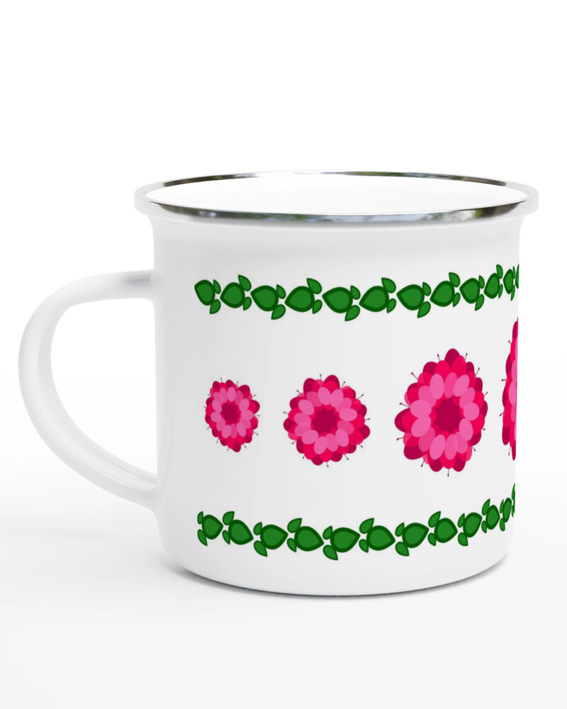 Enamel Mug "Vildhallon"/"Wild Rasperry"