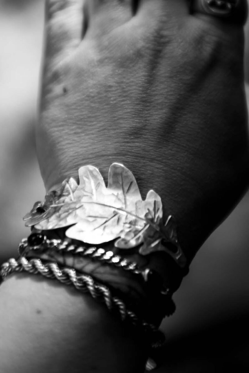 Oak Leaf Bracelet "Bergek" Copper - Image 11