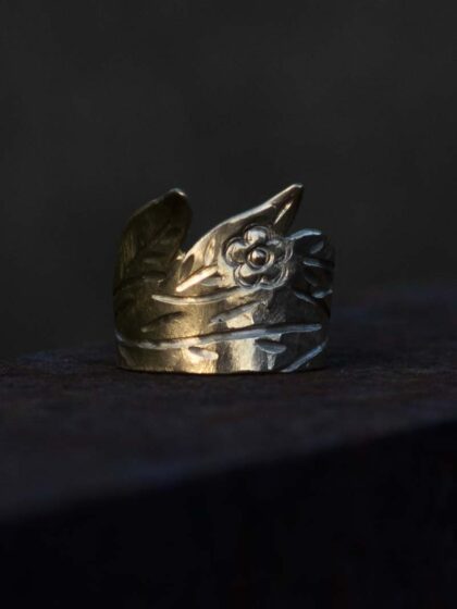 Ring "Plant a Seed 2" Brass