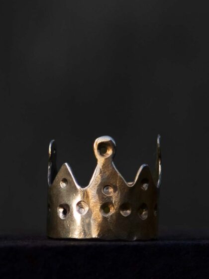 Ring "Crown" Brass